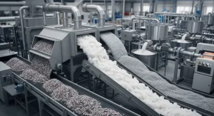 Closing the Loop on a Complex Problem: The Textile Recycling Process for Polyester and Cotton Blends